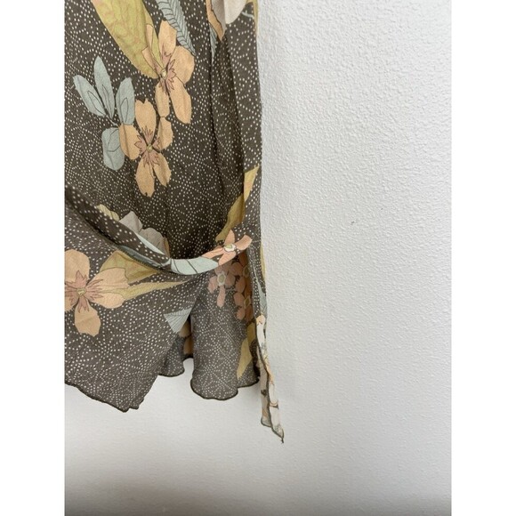 VTG Y2K John Paul Richard Floral Midi Skirt S Cottage Coquette Fairy Feminine - Picture 3 of 5